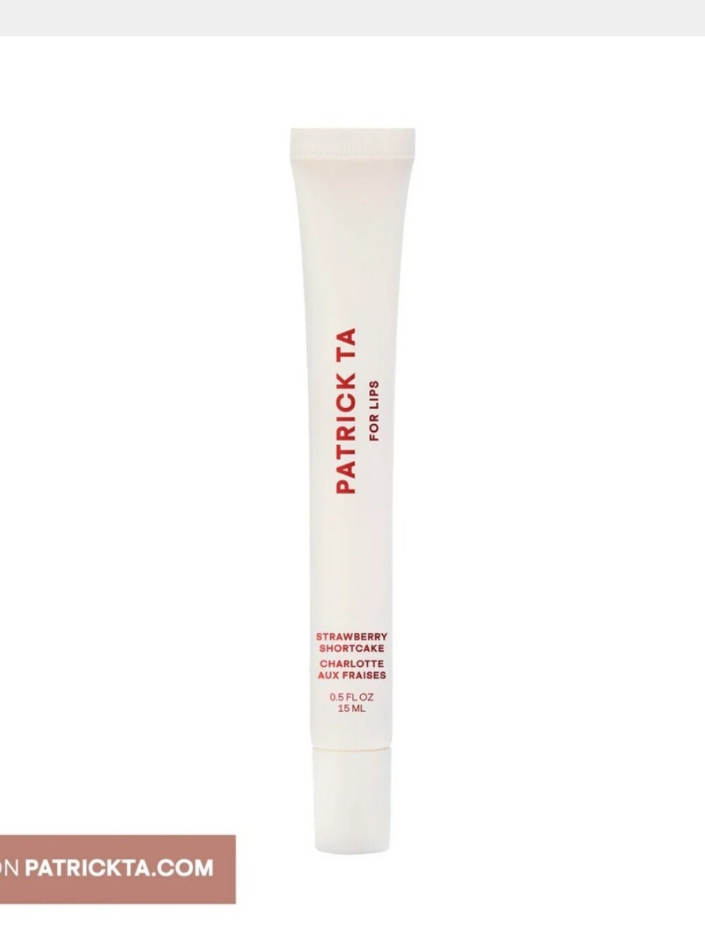 Patrick Ta Lip Balm - Strawberry Shortcake